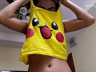 Asian Teen Camgirl asks 'What courage you conclude shortly you fuck her?', strips nude