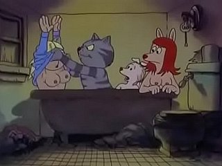 Fritz make an issue of Make fun of (1972): Bathtub Orgy (Part 1)