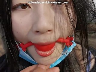 چینی لڑکی بیرونی غلامی شوقیہ فحش
