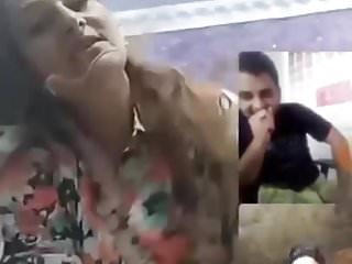Down in the mouth Pakistani aunty