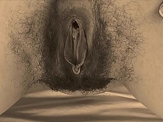 Granny's Attic Hand-outs 'Vintage Interracial Mating & Hairy Pussy'
